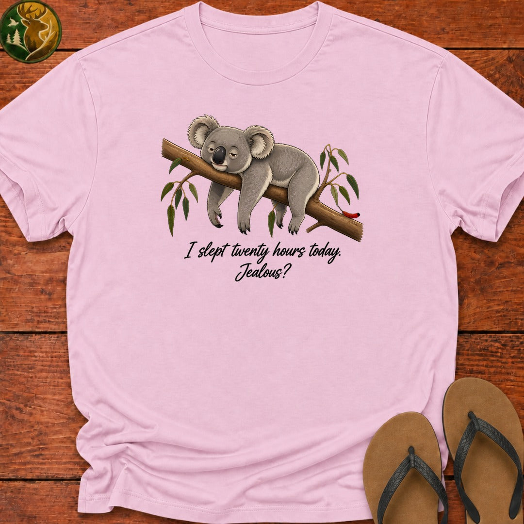 Slept Twenty Hours Kids T-Shirt - Light Pink