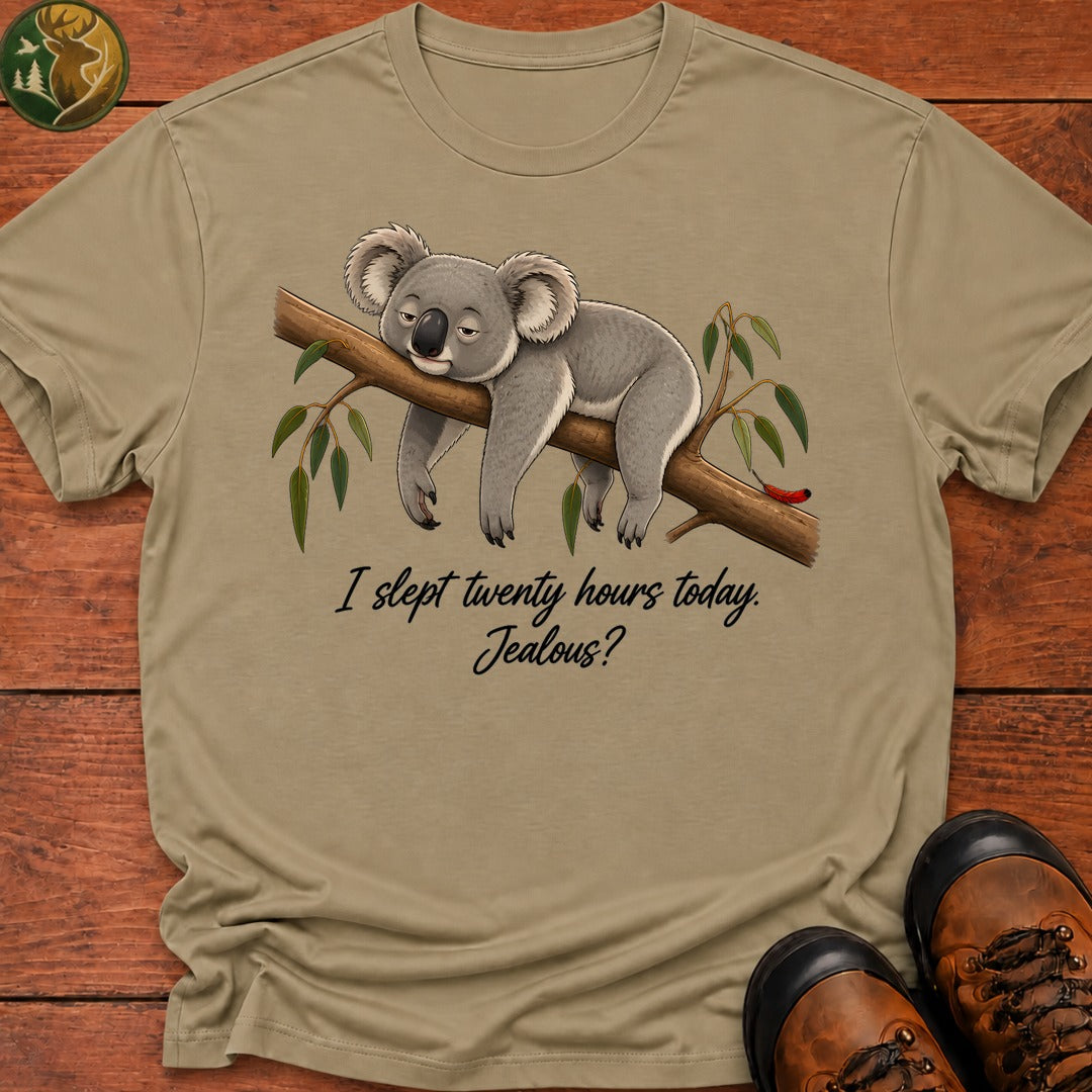 Slept Twenty Hours T Shirt - Khaki
