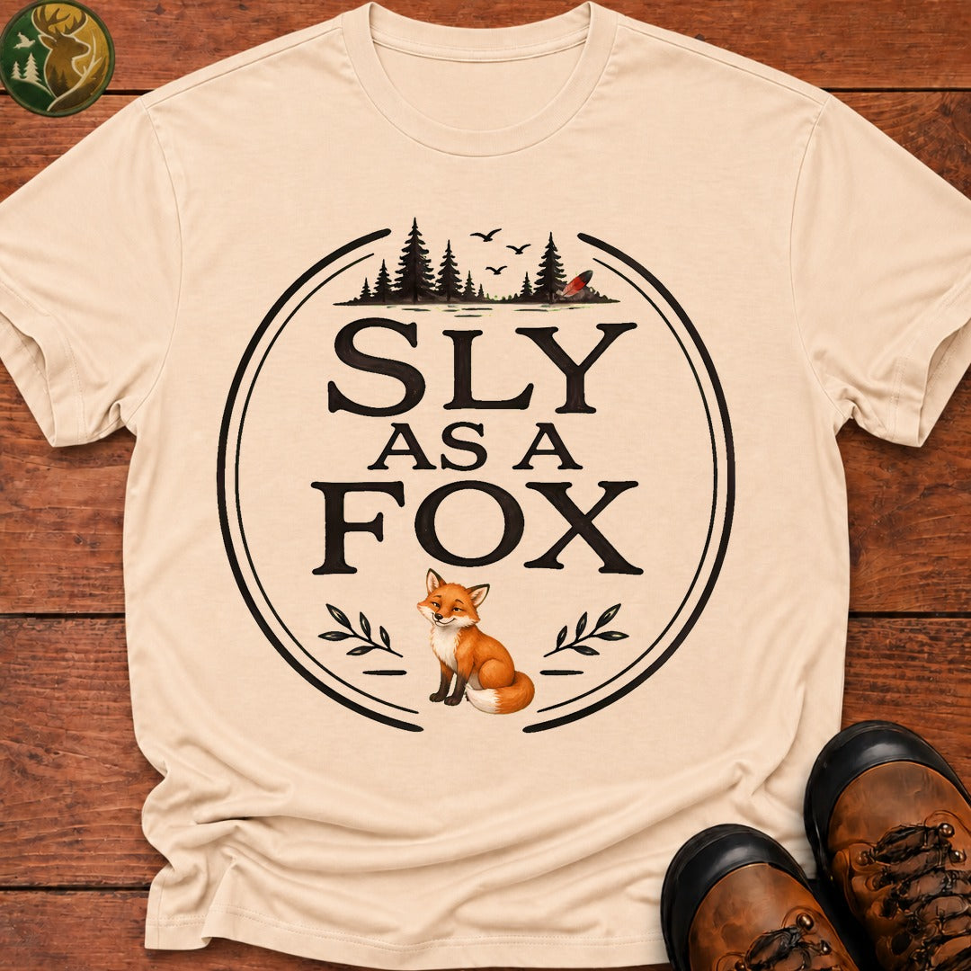 Sly As A Fox T-Shirt - Ivory