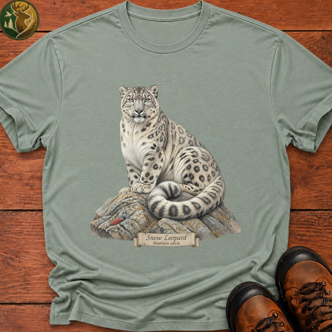 Snow Leopard T-Shirt - Bay