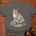 Snow Leopard T-Shirt - Grey
