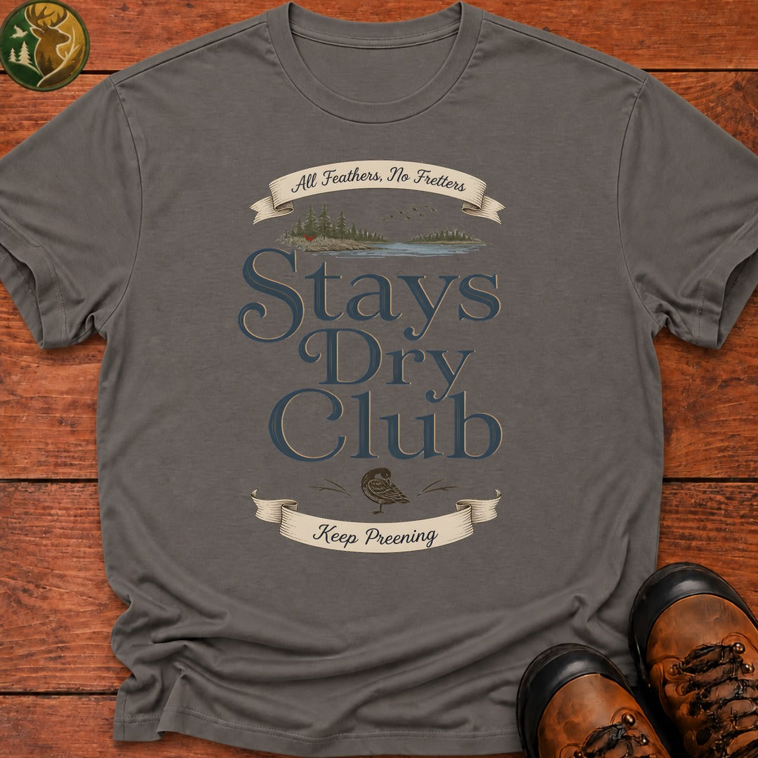 Stays Dry Club T Shirt - Grey