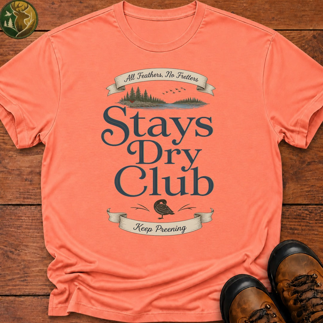 Stays Dry Club T Shirt - Melon