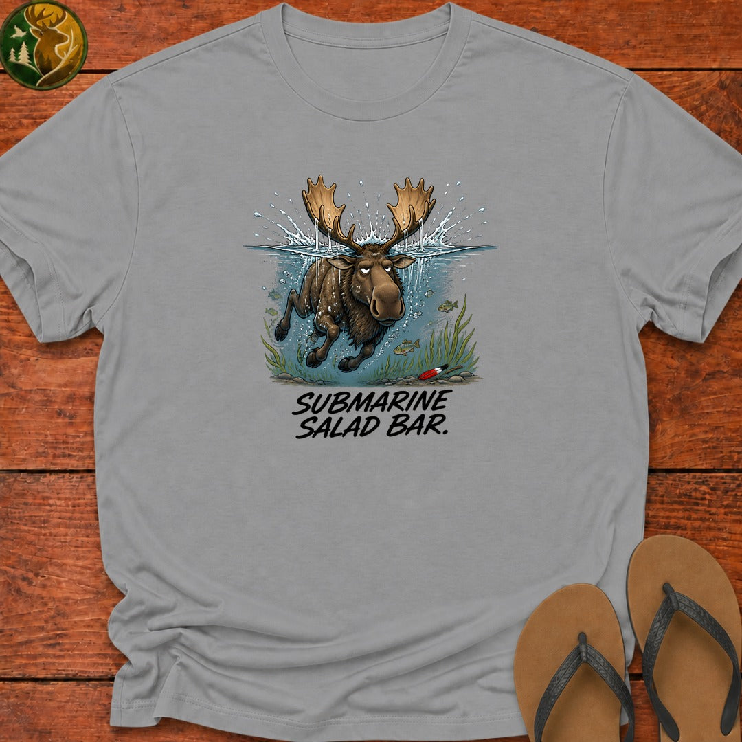 Submarine Salad Bar Kids T-Shirt - Sport Grey