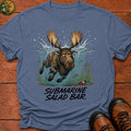 Submarine Salad Bar T Shirt - Blue Jean
