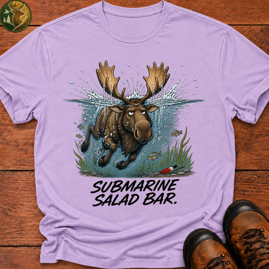 Submarine Salad Bar T Shirt - Orchid