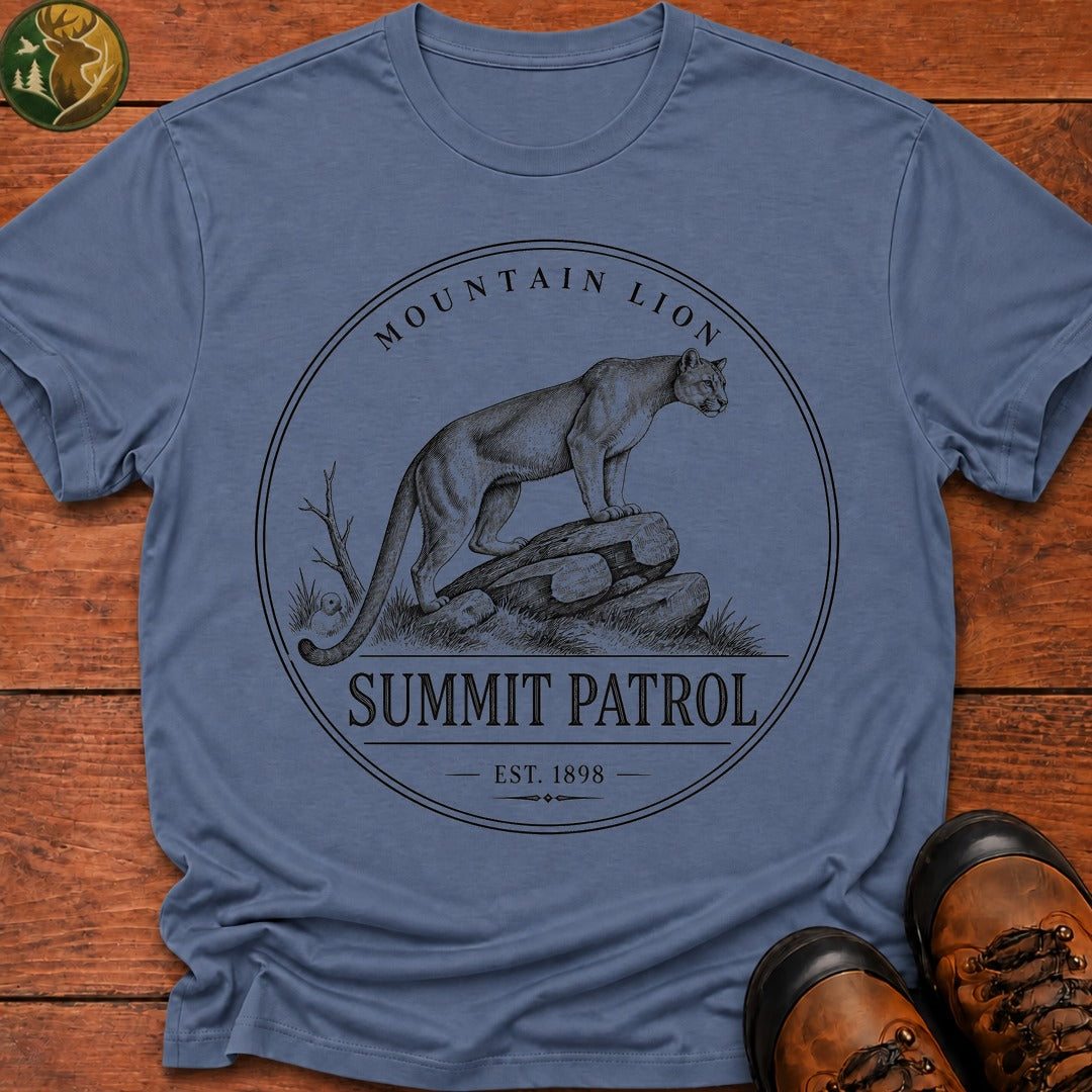 Summit Patrol T-Shirt - Blue Jean