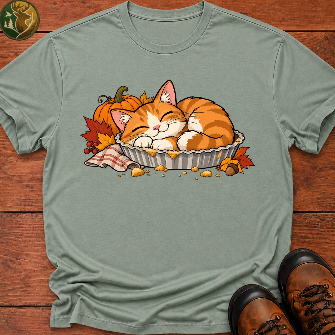 Thanksgiving Can In Pie Tin T-Shirt - Bay