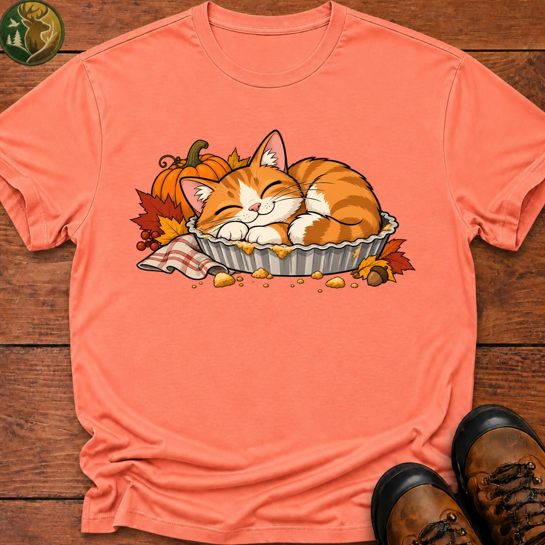 Thanksgiving Can In Pie Tin T-Shirt - Melon