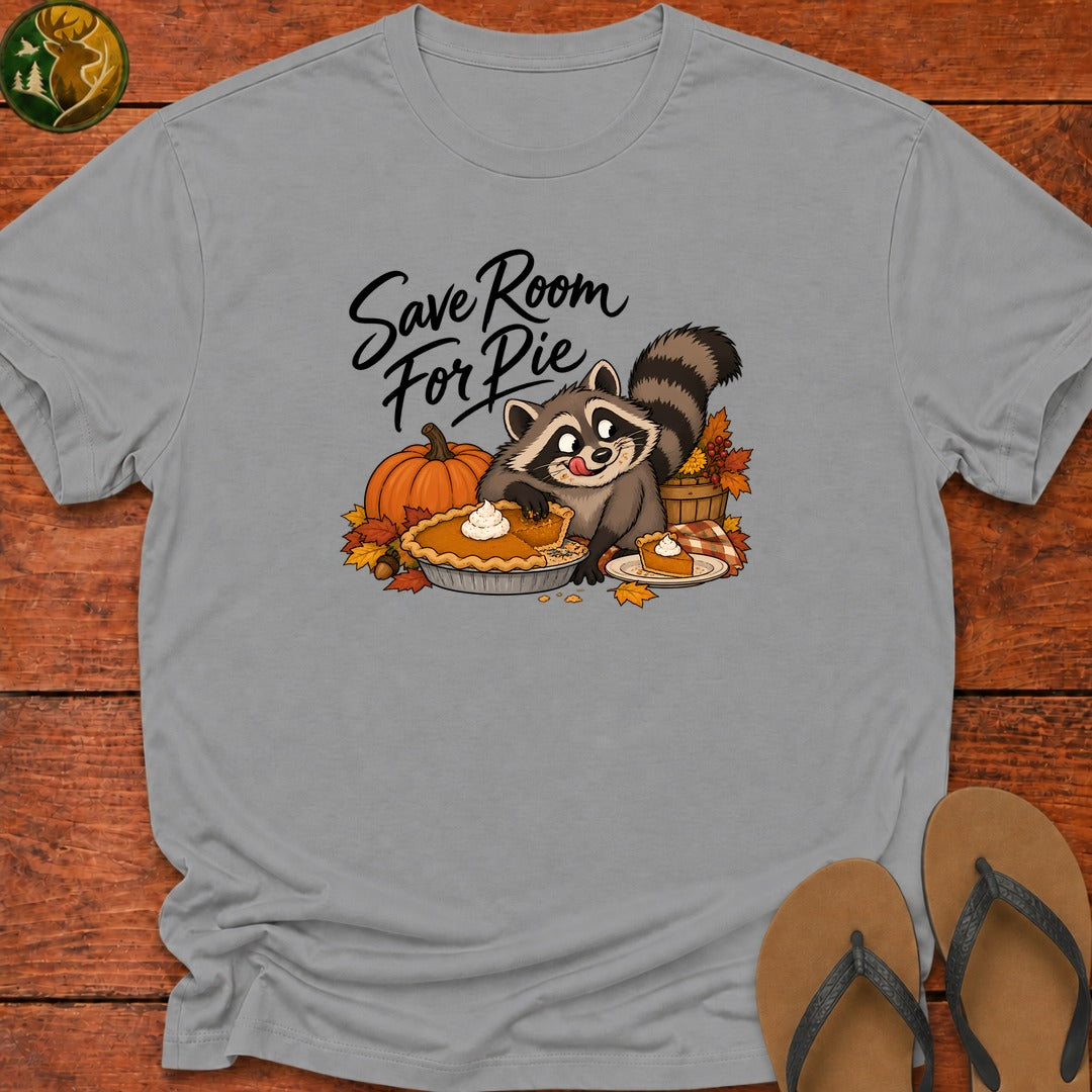 Thanksgiving Save Room For Pie Kids T-Shirt - Sport Grey
