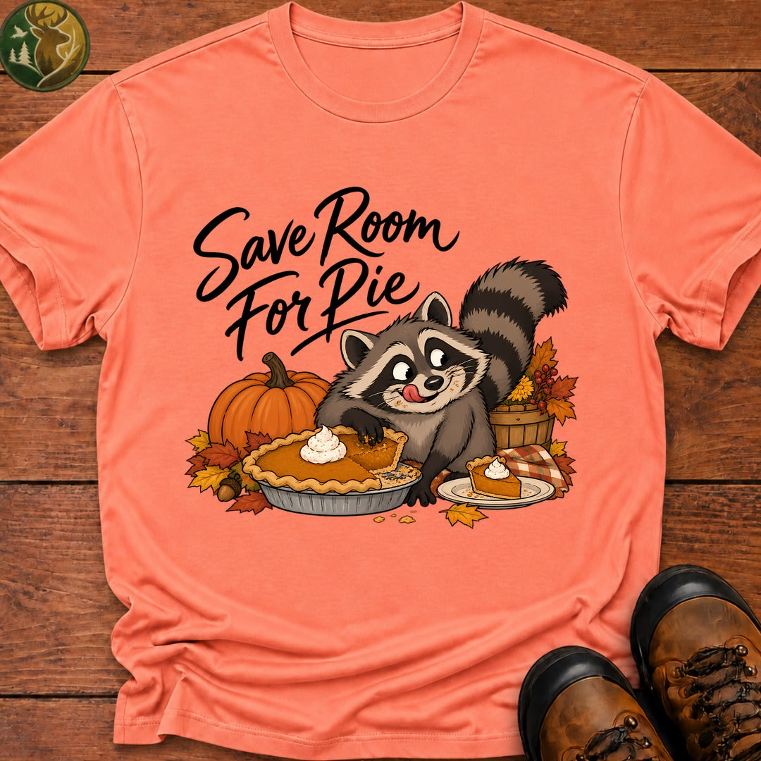 Thanksgiving Save Room For Pie T-Shirt - Melon