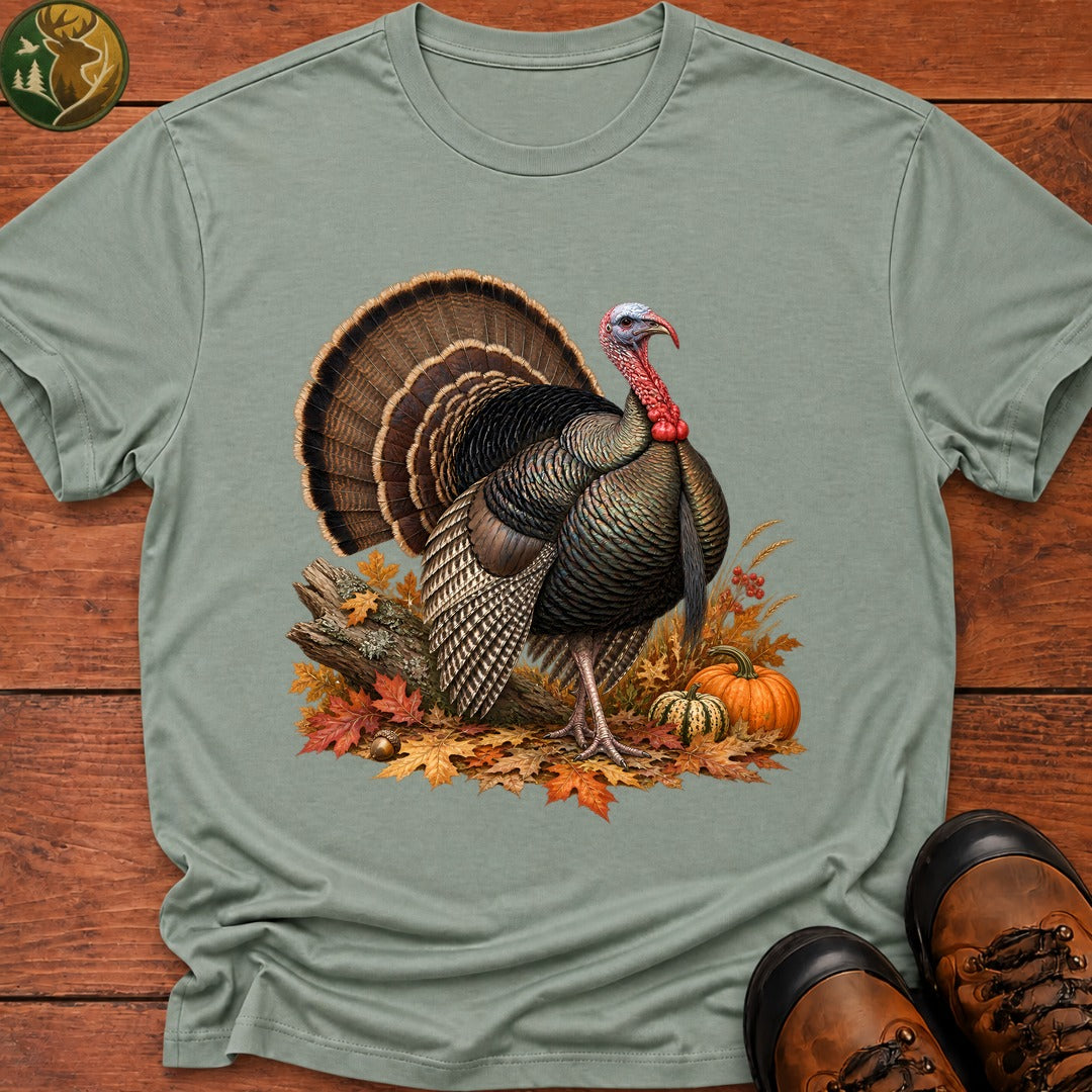 Thanksgiving Turkey Strut T-Shirt - Bay