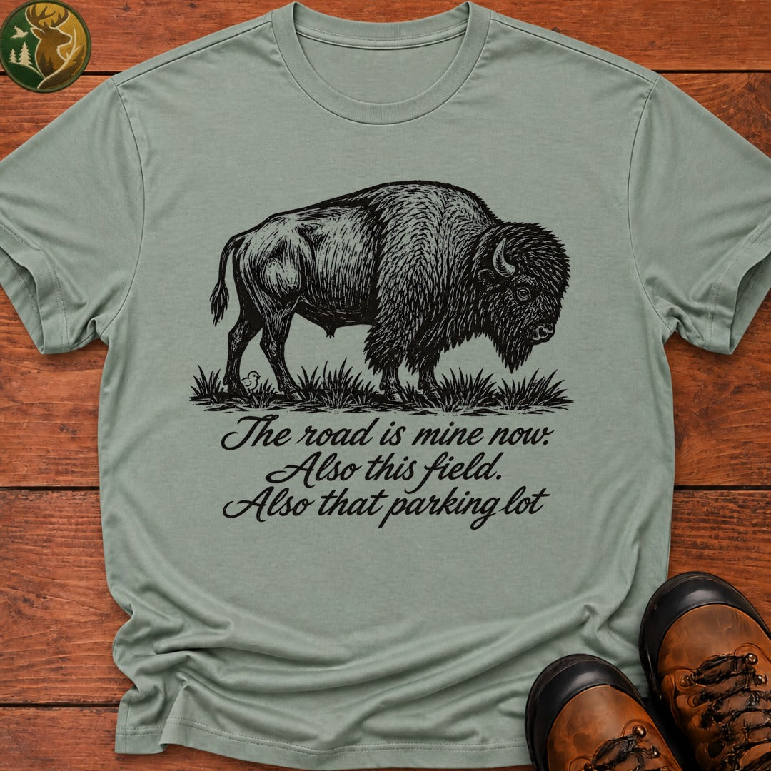 The Road Is Mine Now T Shirt - Bay