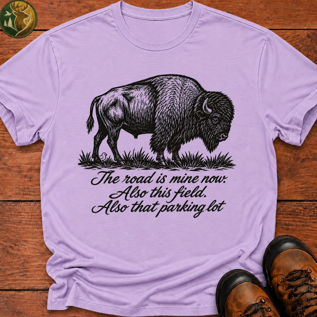 The Road Is Mine Now T Shirt - Orchid