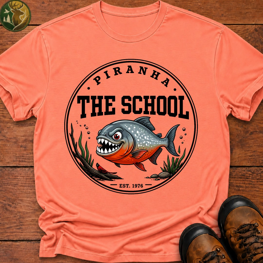 The School T-Shirt - Melon