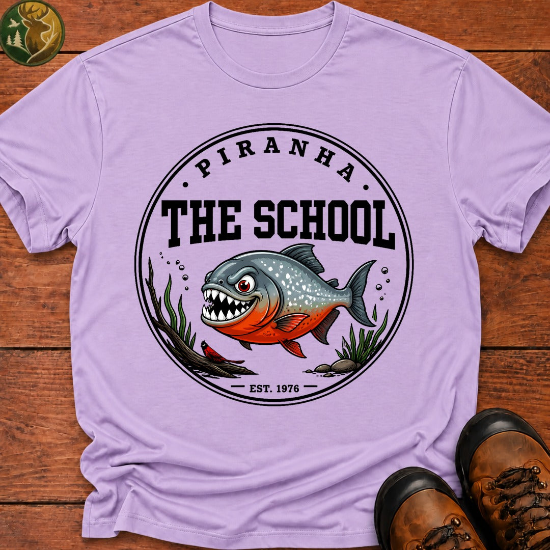 The School T-Shirt - Orchid