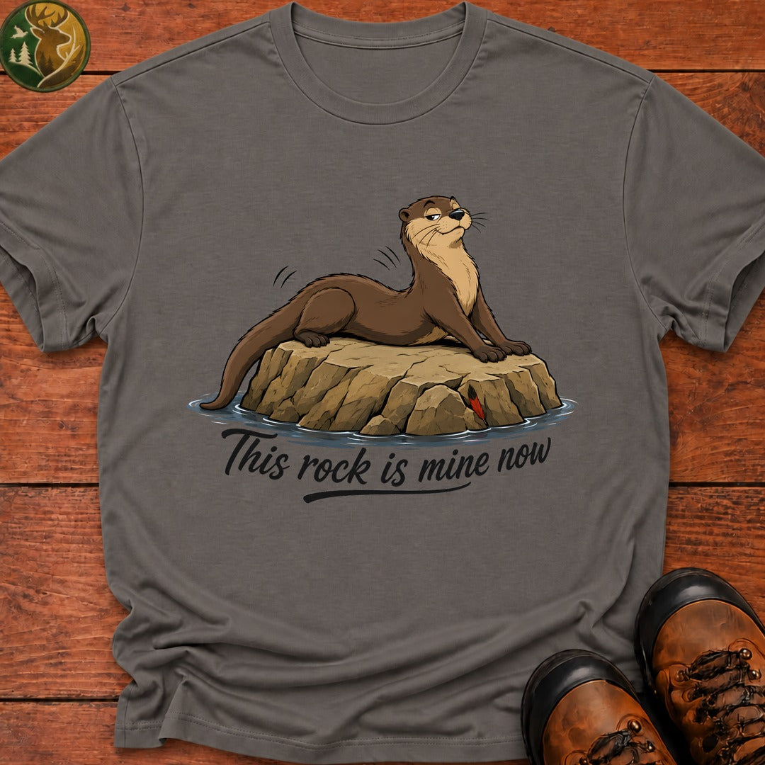 This Rock Is Mine T Shirt - Grey