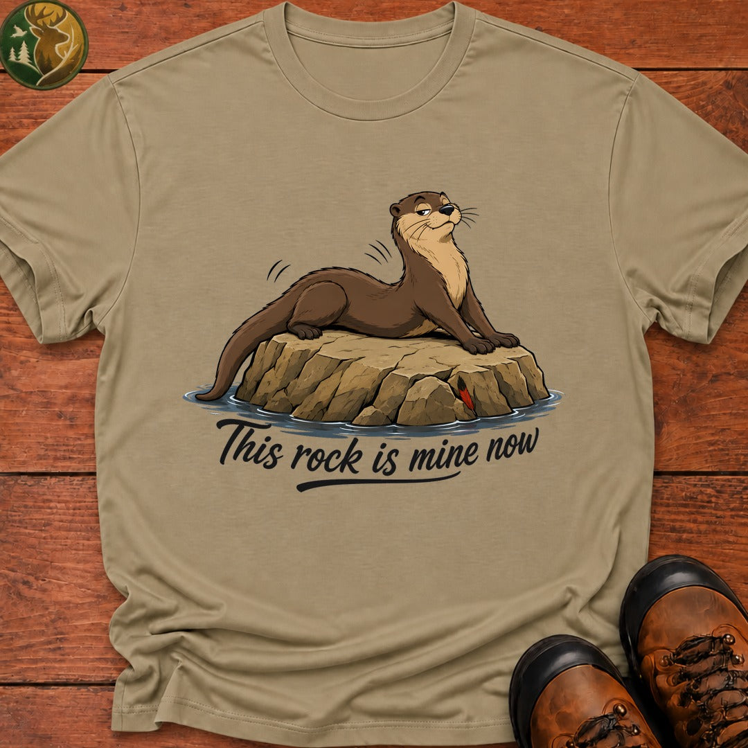 This Rock Is Mine T Shirt - Khaki