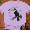 Toco Toucan Field Guide T-Shirt - Orchid