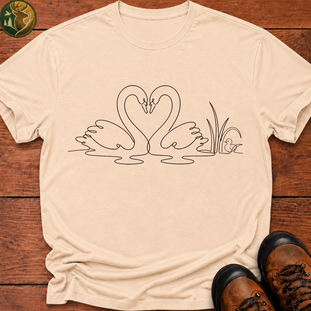 Trumpeter Swans T-Shirt - Ivory