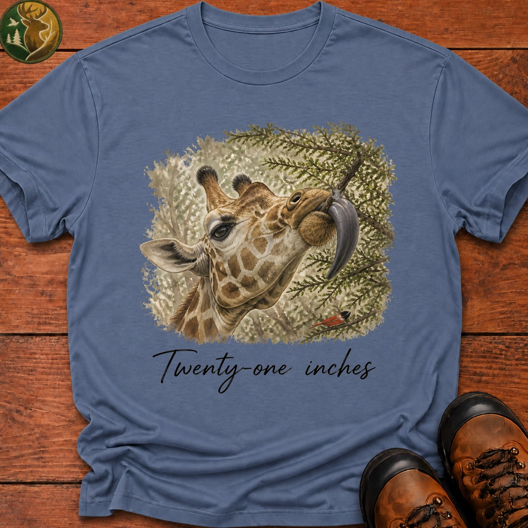 Twenty One Inches T Shirt - Blue Jean