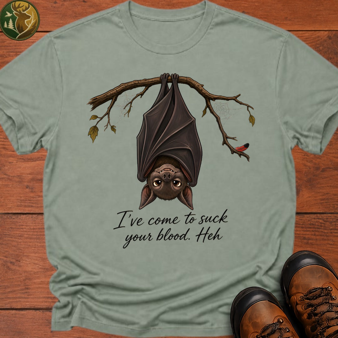 Vampire Bat Halloween T Shirt - Bay