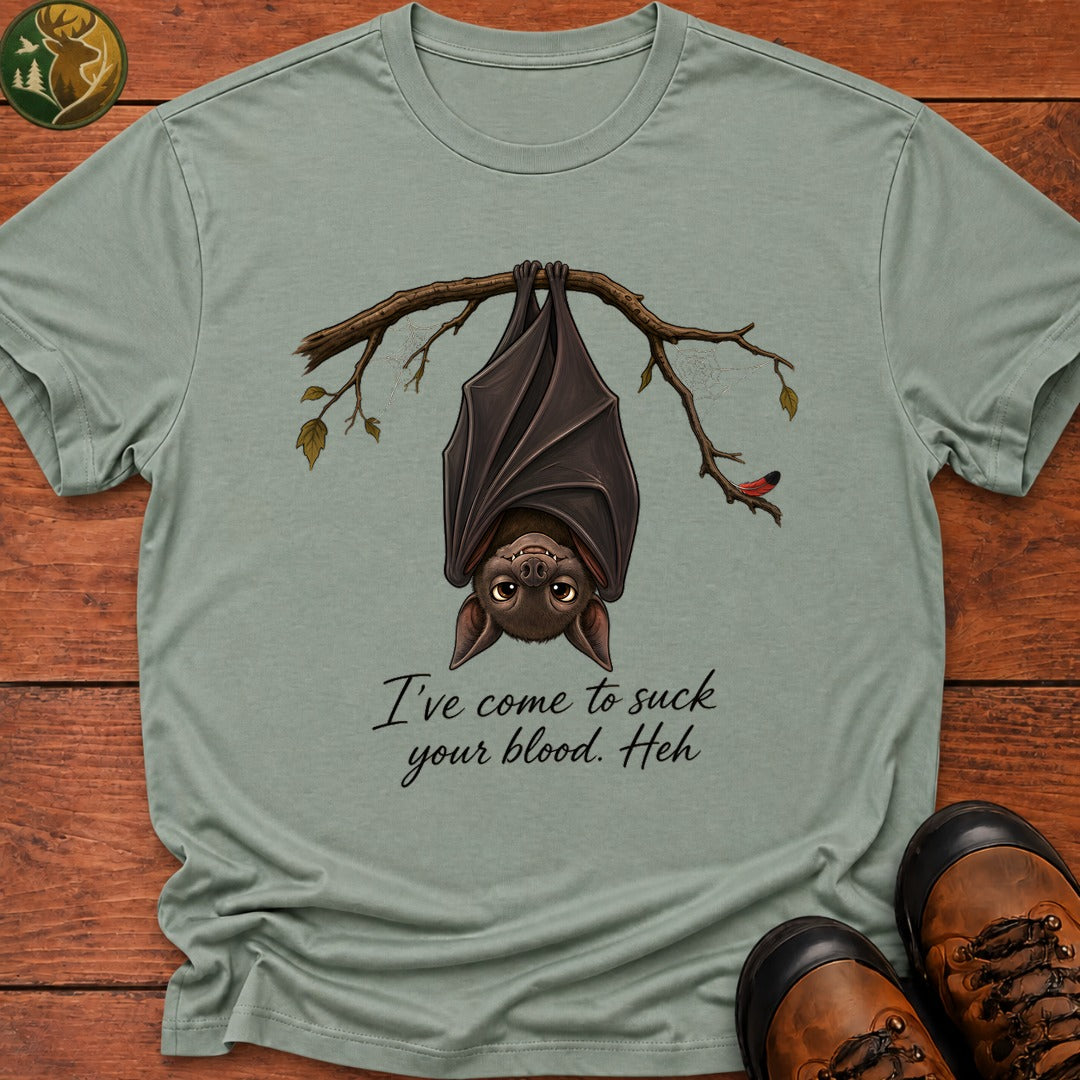 Vampire Bat Halloween T Shirt - Bay