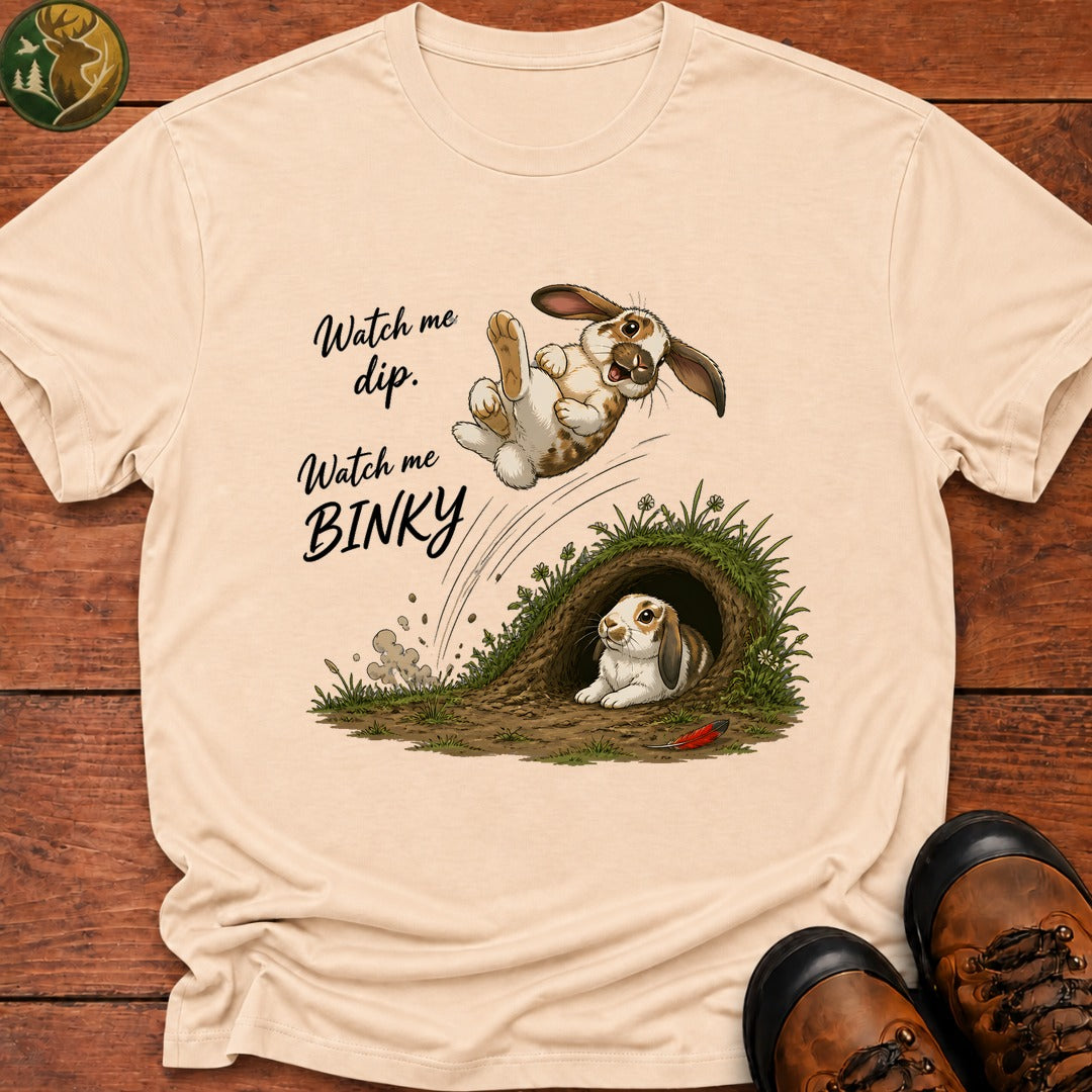 Watch Me Binky T Shirt - Ivory