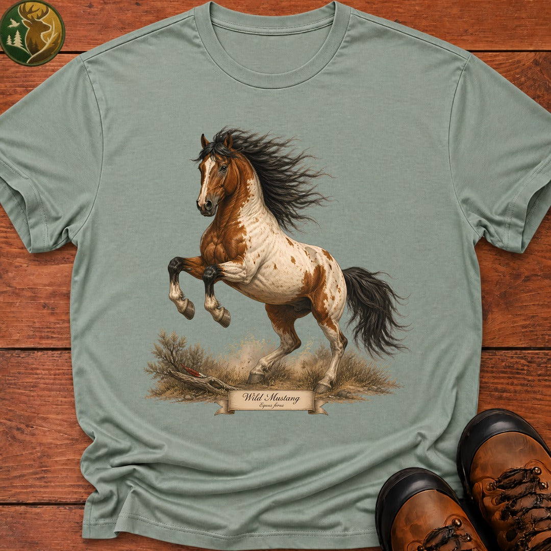 Wild Mustang T-Shirt - Bay