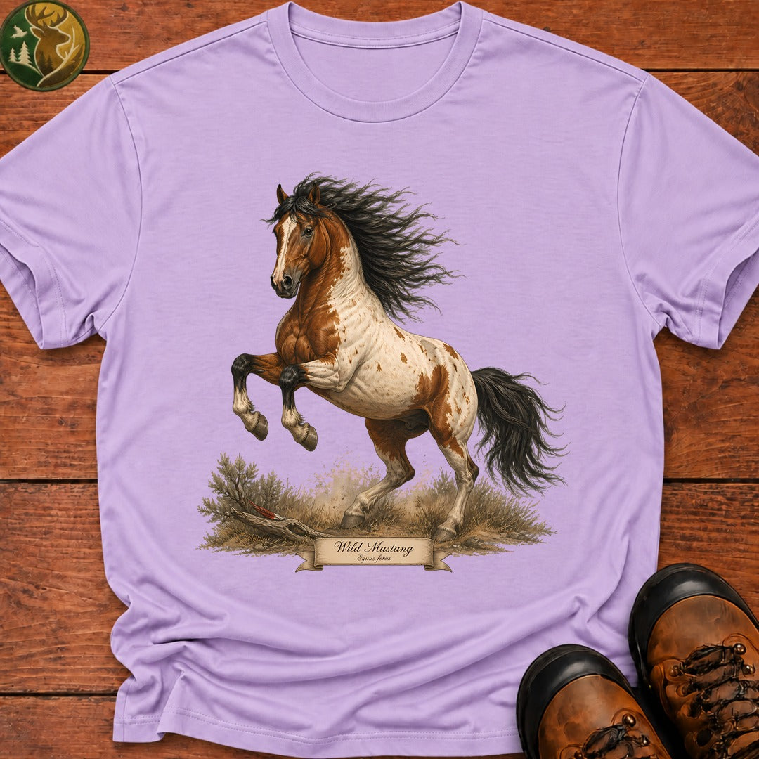 Wild Mustang T-Shirt - Orchid