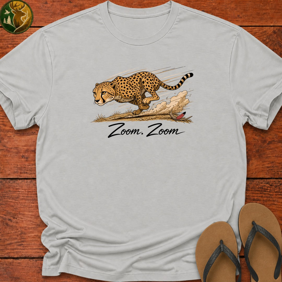 Zoom Zoom Kids T-Shirt - Ash